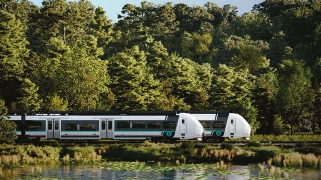 Battery electric trains