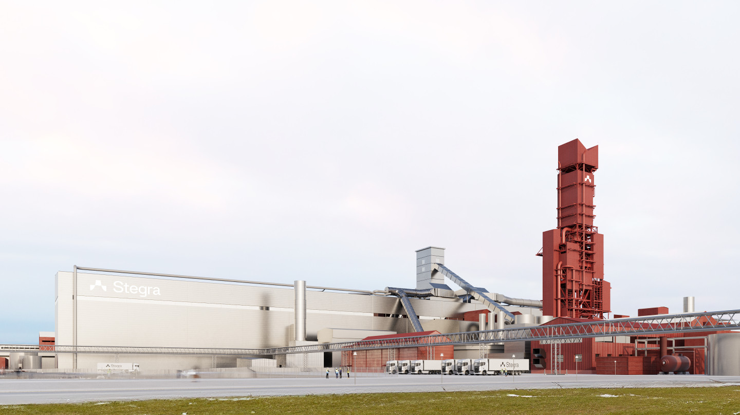 Stegra DR tower melt shop vision image 2