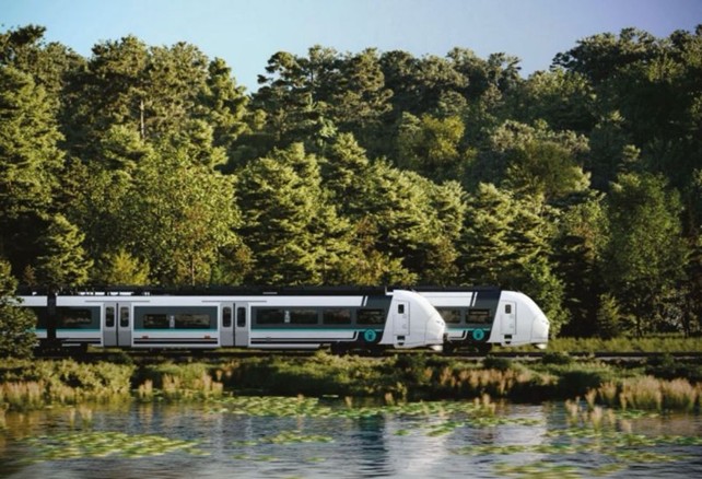 Battery electric trains