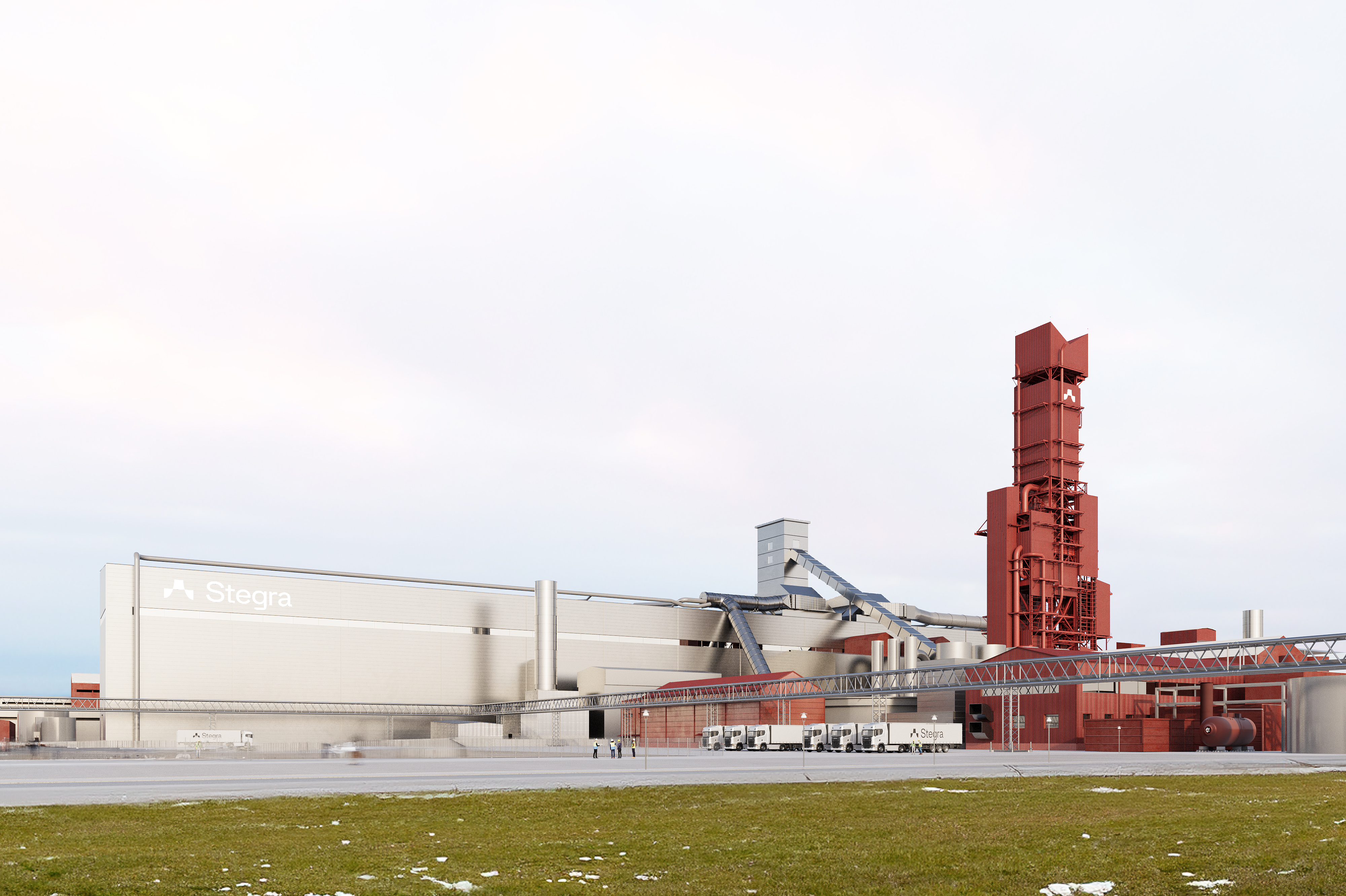 Stegra DR tower melt shop vision image 2